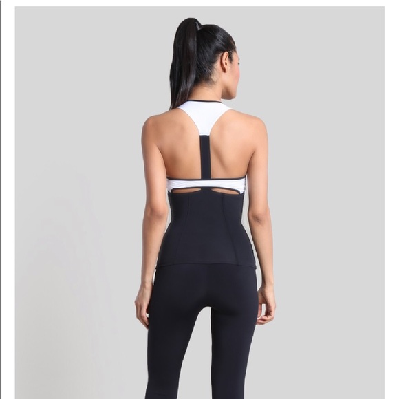 CUSHNIE ET OCHS**Black Work Out Top**XS**$215 - Picture 1 of 4